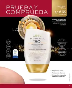 Vista previa de folleto L'Bel catálogo - Campaña 8 de la L'Bel válido desde 25.04.2026 | Página: 91 | Productos: Protector solar