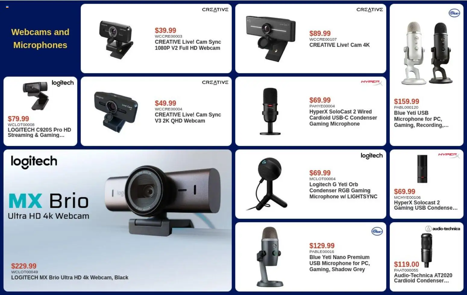 Canada Computers flyer valid from 29.05.2026 | Page: 14 | Products: Microphone