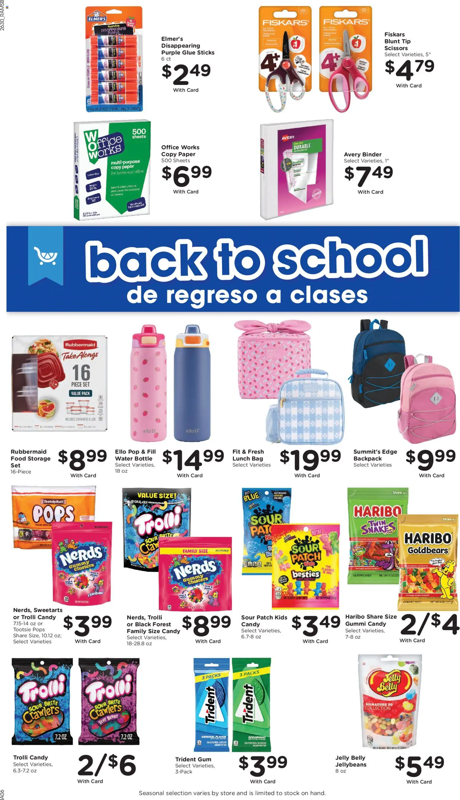 Ralphs Weekly Ad - valid from 08/26/2026 | Page: 17 | Products: Candy, Backpack, Bag, Weight