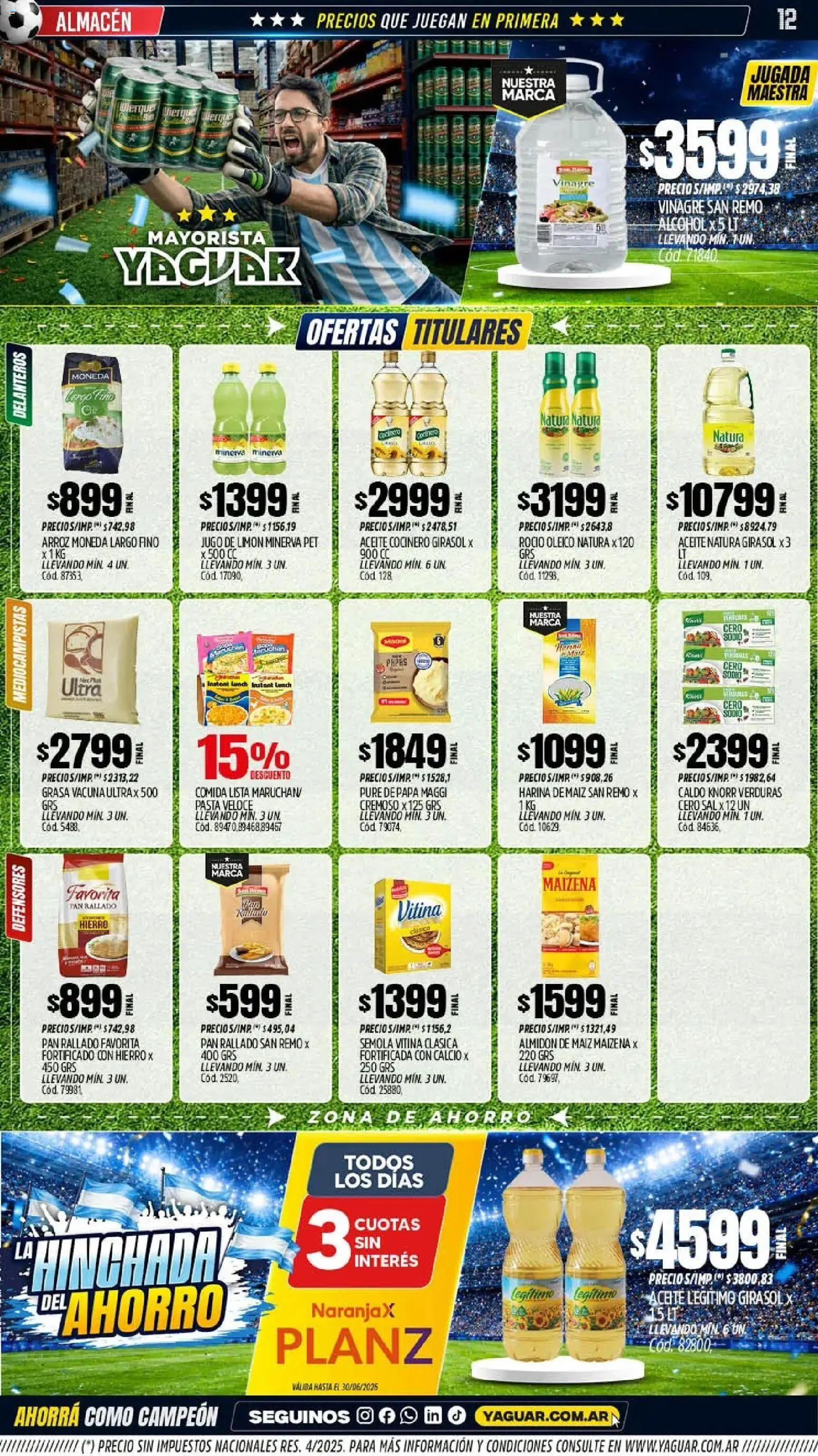 Yaguar - Oferta Semanal Trelew │ válido desde el 22/06/2026 | Página: 12