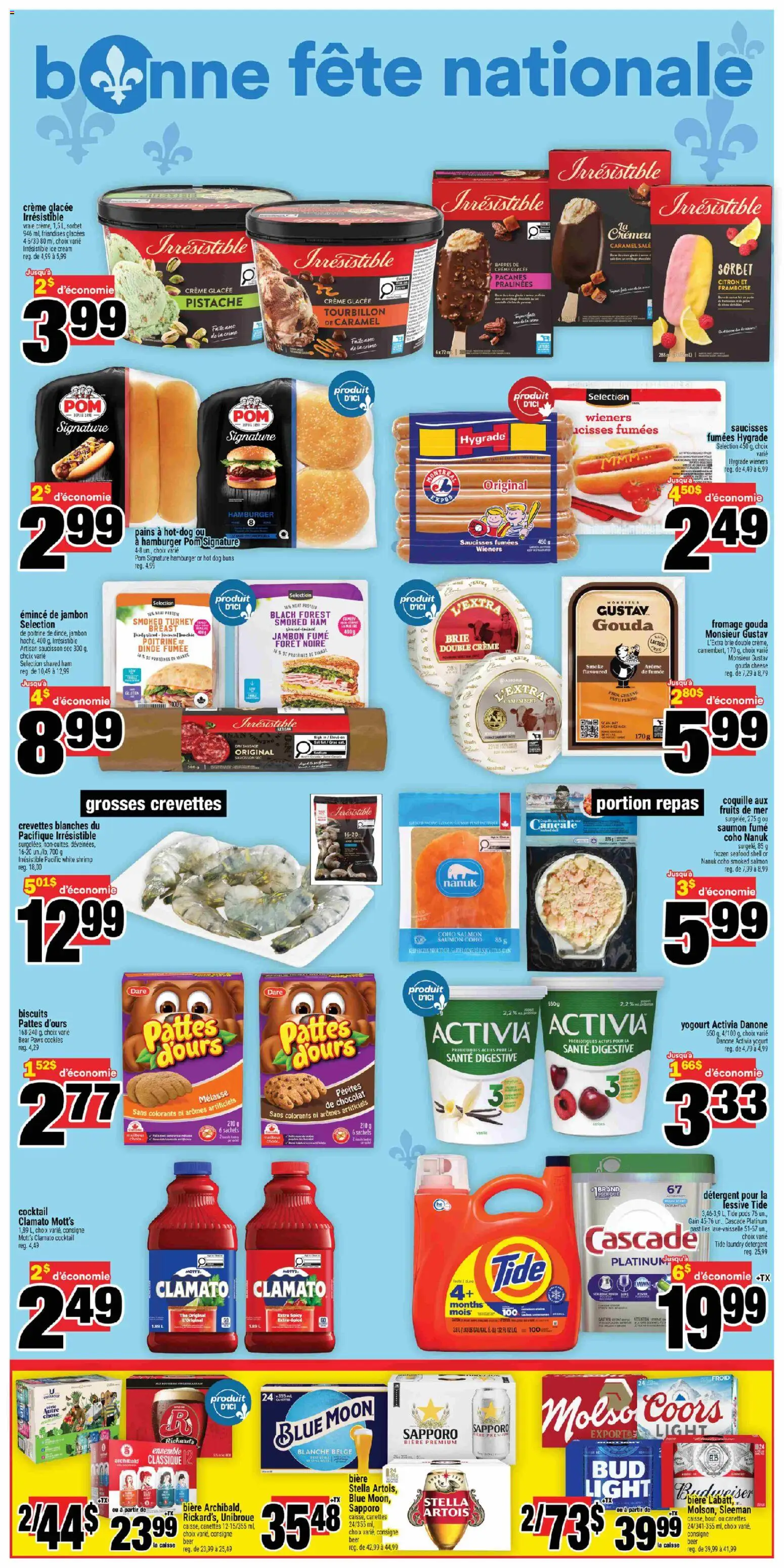 Super C flyer valid from 18.06.2026 | Page: 2 | Products: Cream, Ice cream, Cheese, Ham