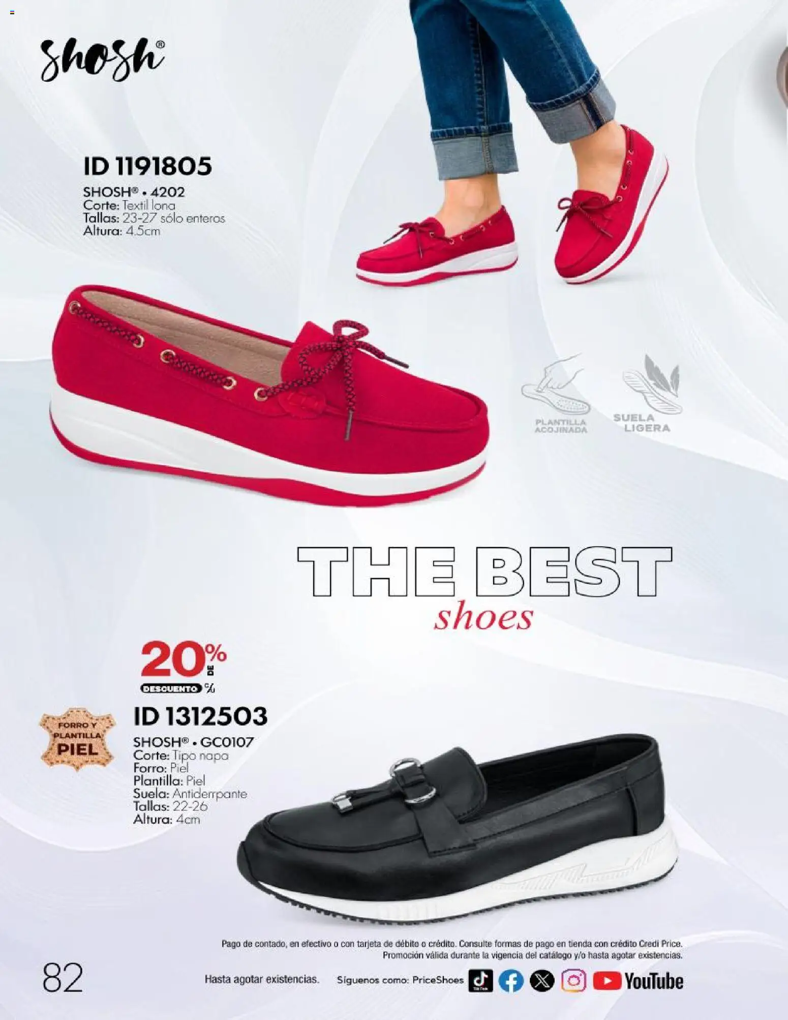 Nuevas ofertas de Price Shoes válidas en toda la República Mexicana desde el 28/10/2026. ¡Encuentra las mejores ofertas en Price Shoes catálogo 10 pagos sin intereses! | Página: 82