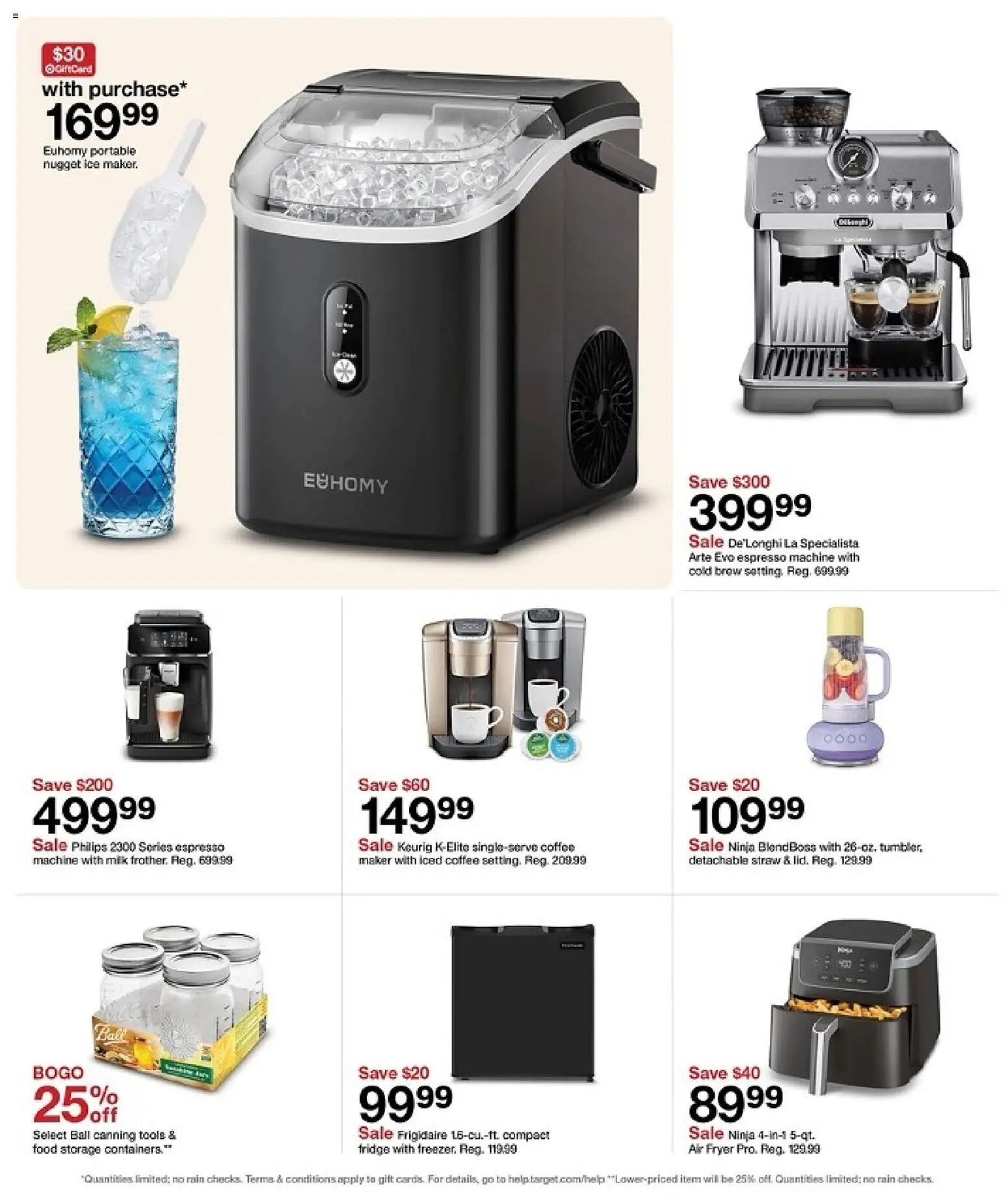 Target Weekly Ad - valid from 06/28/2026 | Page: 17 | Products: Fryer, Milk, Coffee