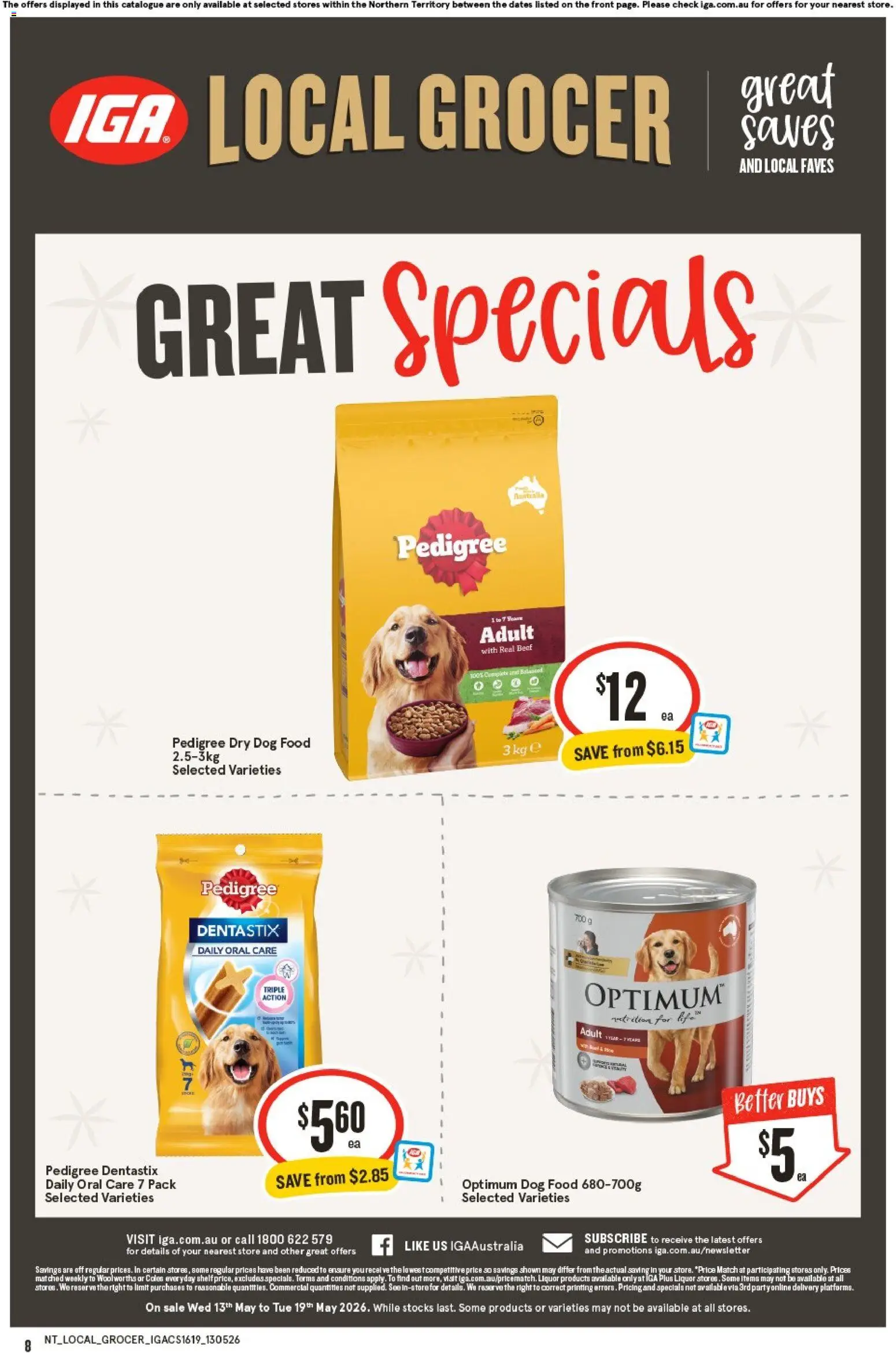 IGA catalogue - valid from 13.05.2026 | Page: 2 | Products: Dog food