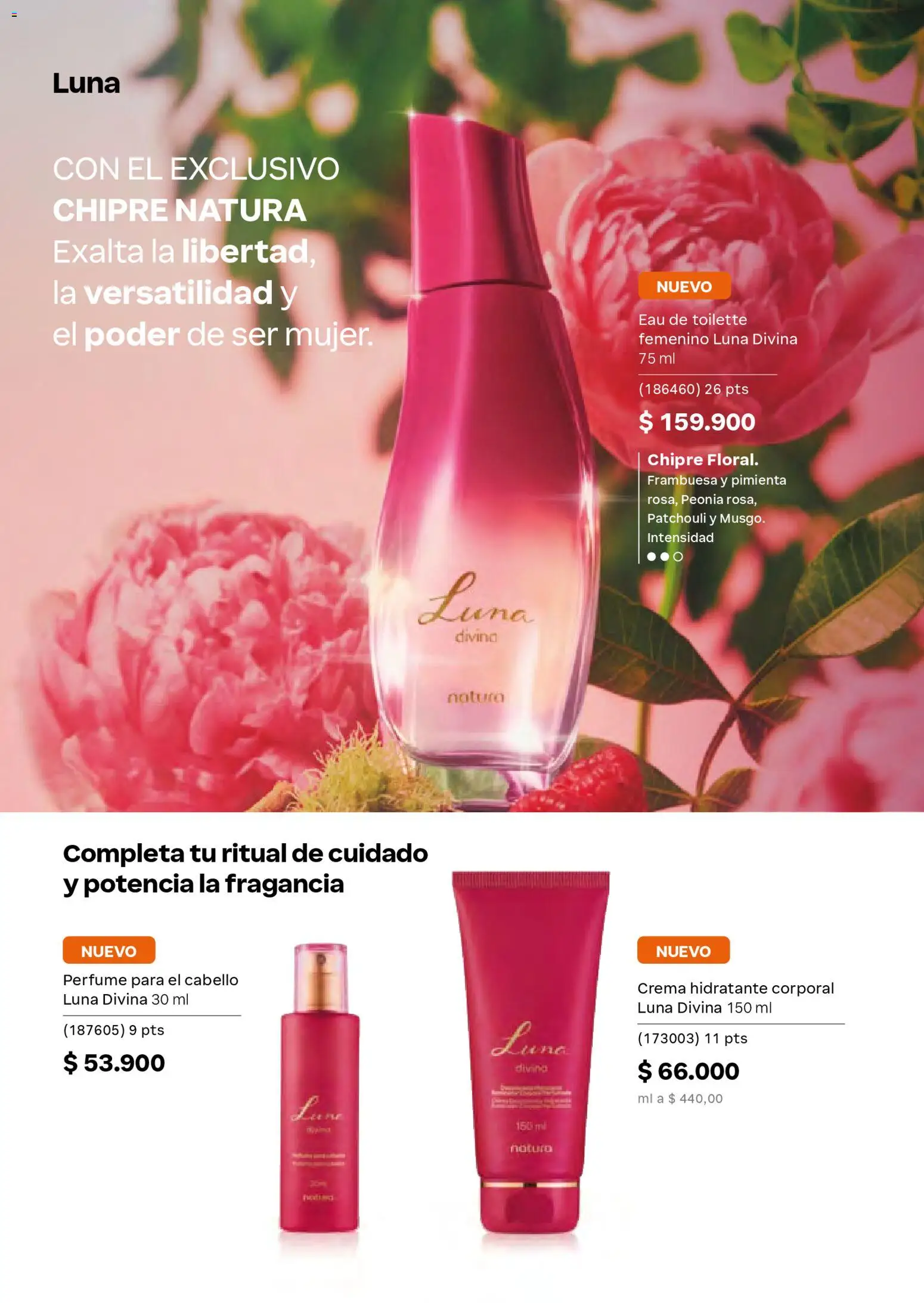 Natura revista - valida desde el 08.04.2026 | Página: 65 | Productos: Crema, Perfume, Fragancia, Eau de toilette