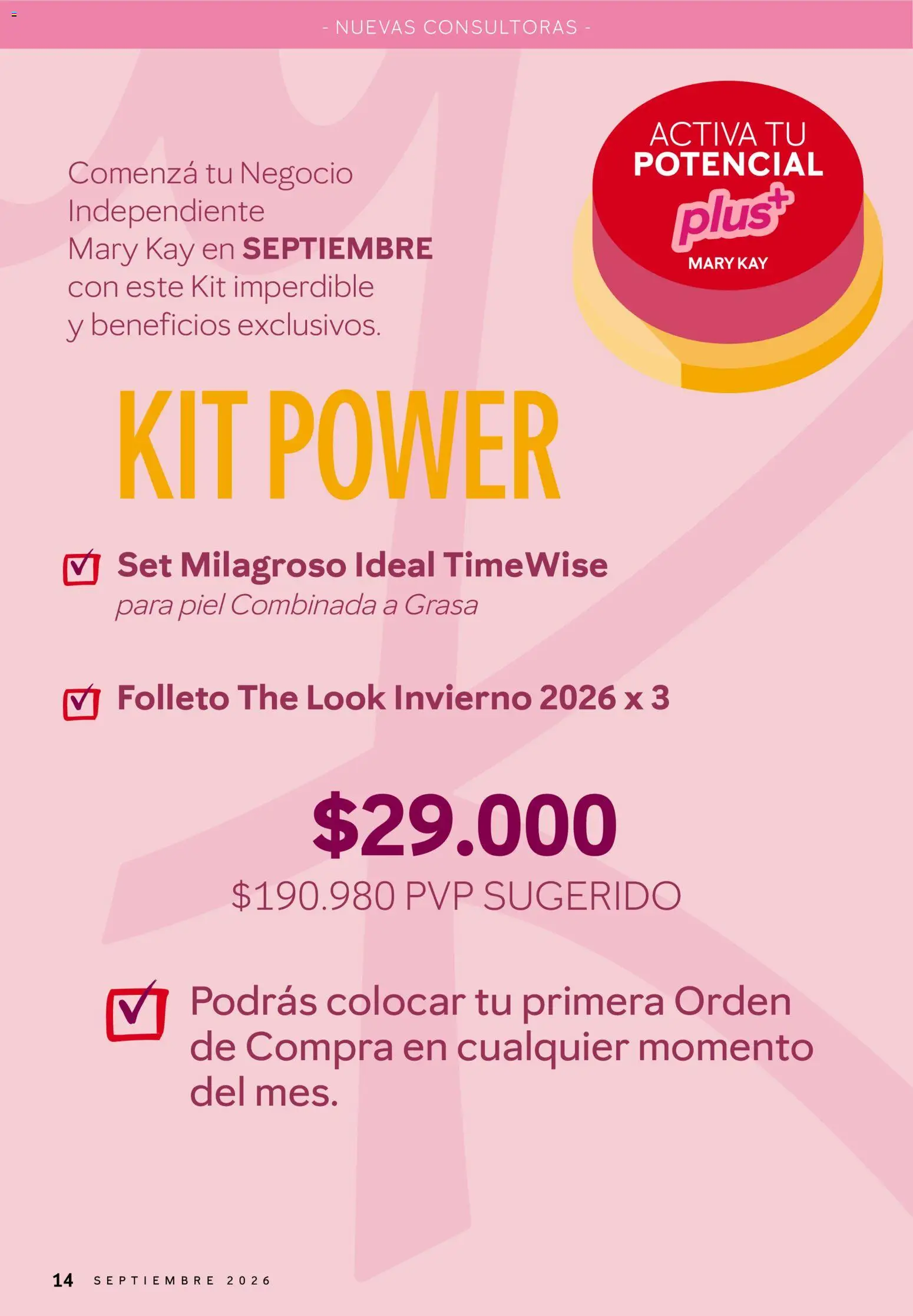 Mary Kay - Aplausos Septiembre 2026 │ válido desde el 01/09/2026 | Página: 14