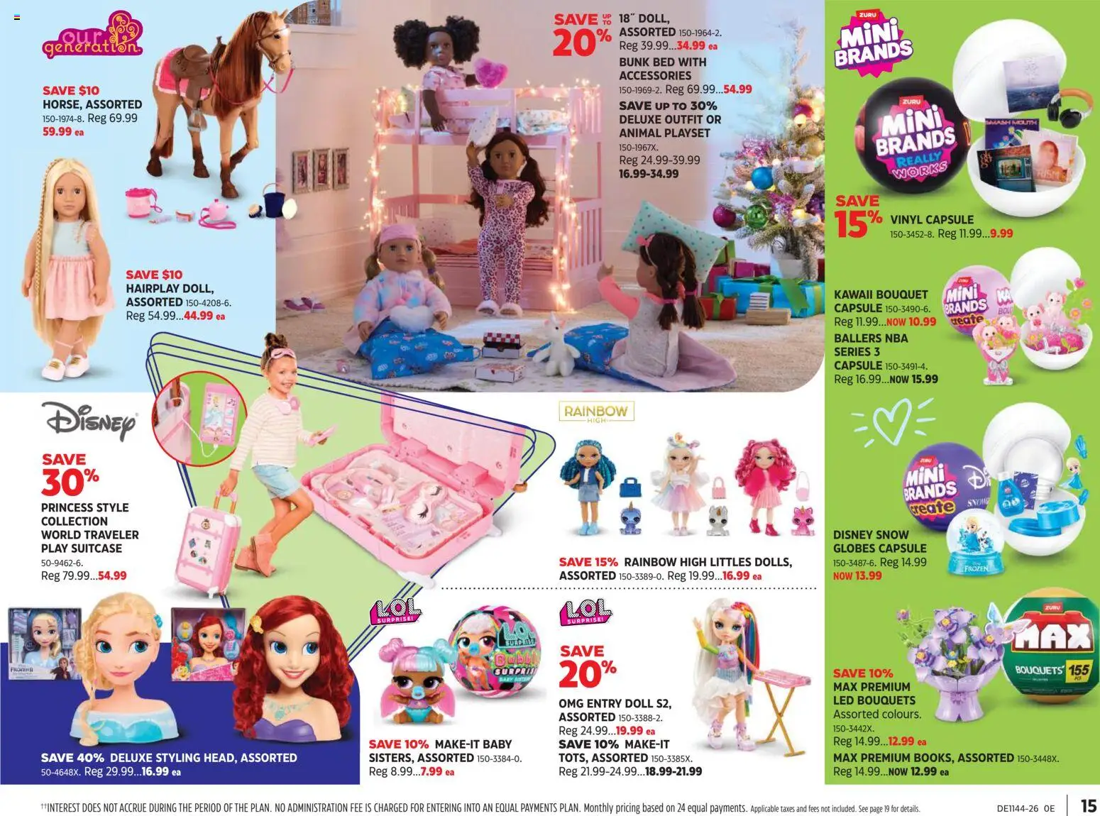 Canadian Tire flyer valid from Oct 29, 2026 | Page: 15