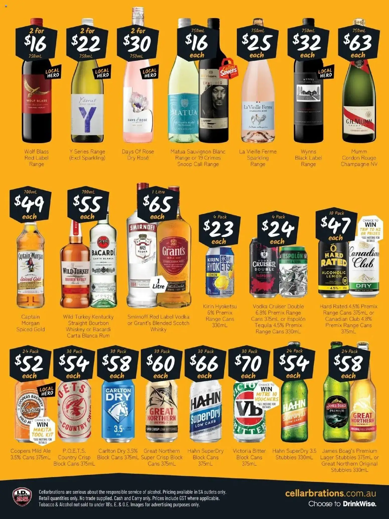 Cellarbrations catalogue - valid from 28/06/2026 | Page: 2 | Products: Bourbon, Lemon, Scotch, Raspberry