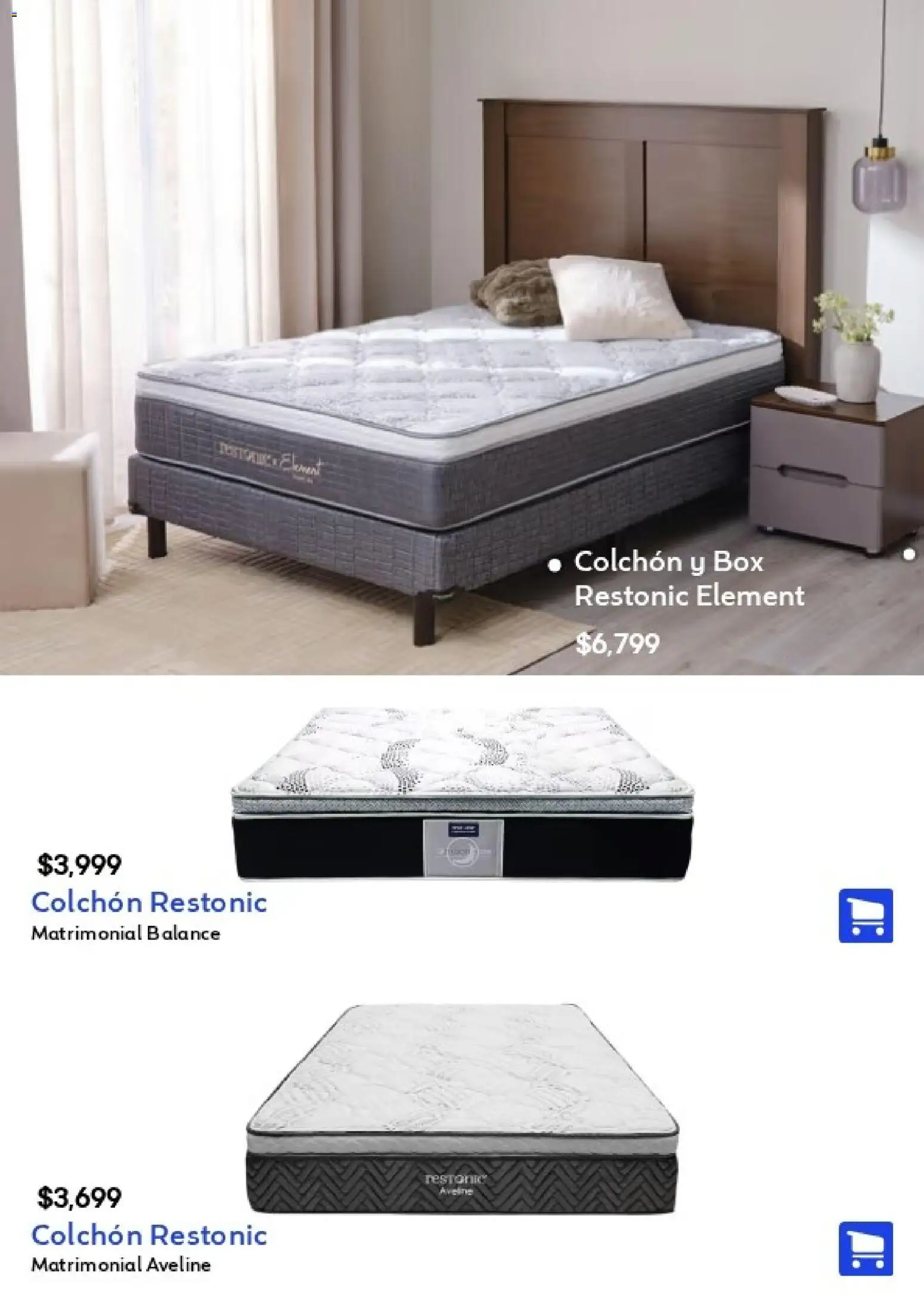 Nuevas ofertas de Coppel válidas en toda la República Mexicana desde el 01/09/2026. ¡Encuentra las mejores ofertas en Coppel catálogo! | Página: 38 | Productos: Colchón