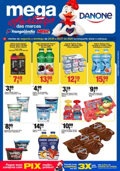 Frangolândia ofertas Mega - Pré-Visualização do folheto da loja Frangolândia, válido de 29/06/2026 | Página: 3 | Produtos: Lancheira, Chocolate, Bebida, Leite fermentado