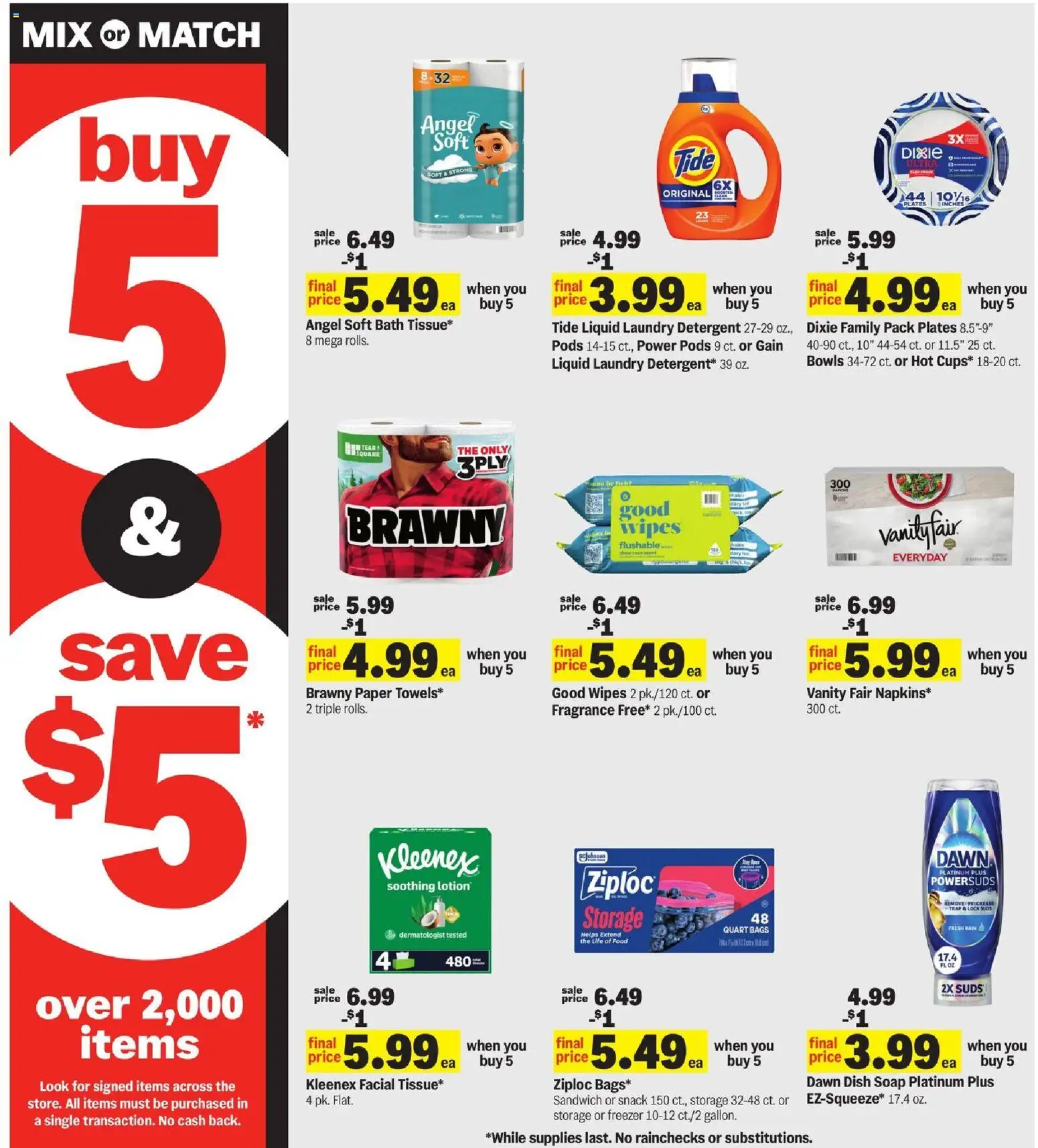 Meijer Weekly Ad - valid from 09/02/2026 | Page: 15 | Products: Bath, Laundry detergent, Detergent, Freezer