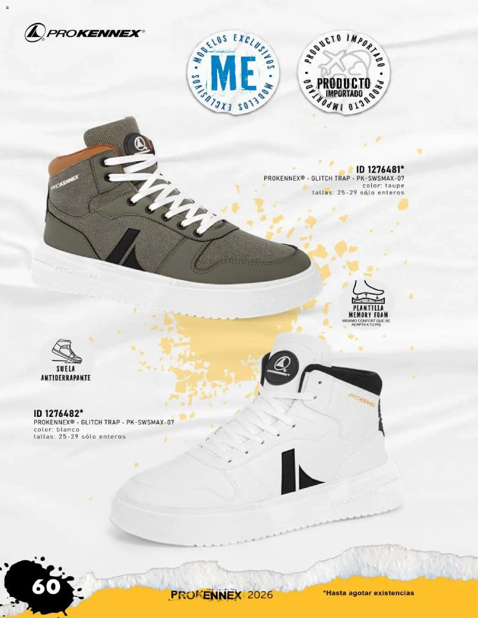 Nuevas ofertas de Price Shoes válidas en toda la República Mexicana desde el 15/09/2026. ¡Encuentra las mejores ofertas en Price Shoes catálogo Prokennex! | Página: 60