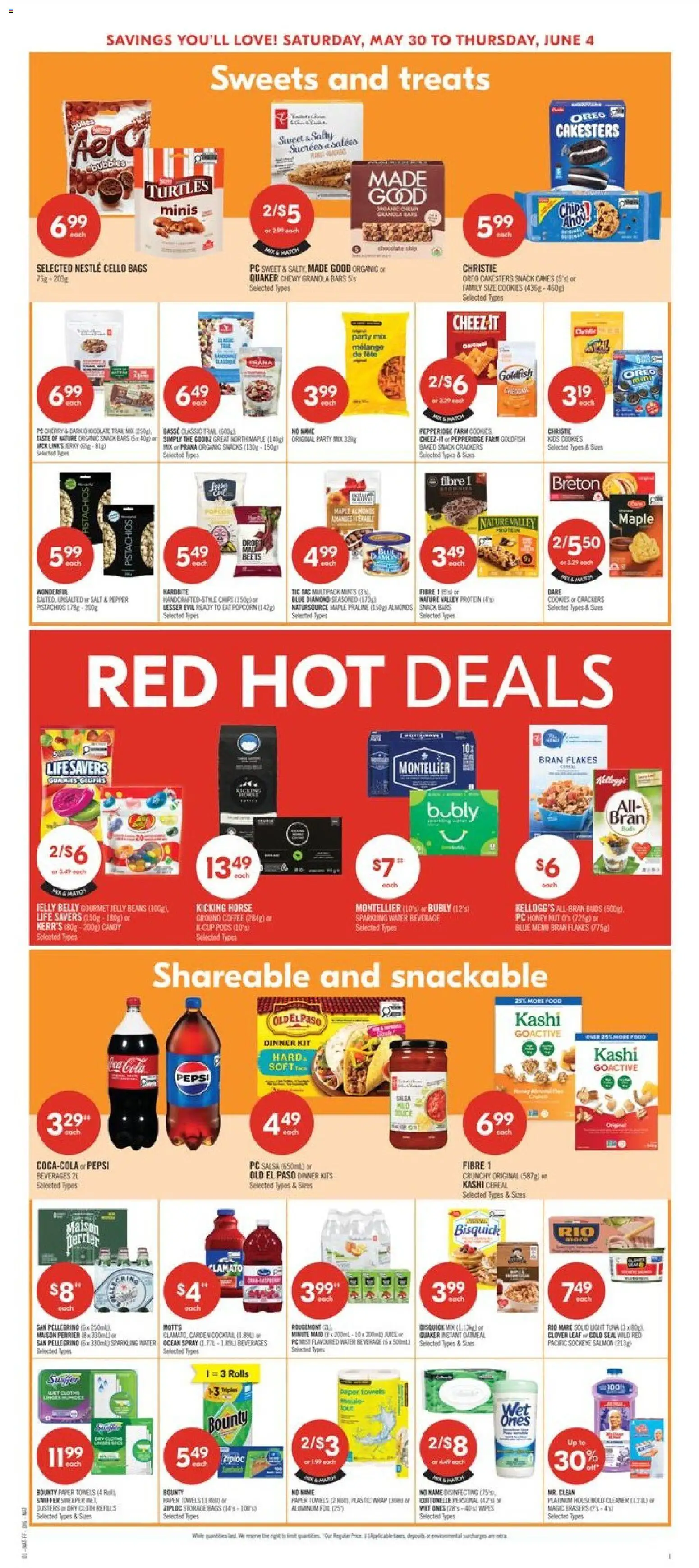 Shoppers flyer valid from 29.05.2026 | Page: 7 | Products: Chips, Cookies, PC, Coffee