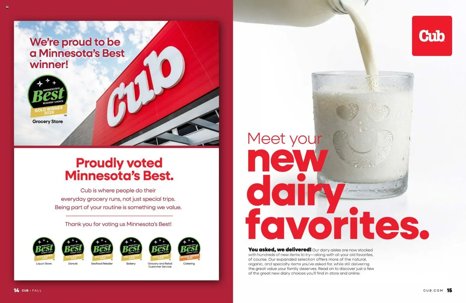 Cub Foods Fall Magazine - valid from 09/13/2026 | Page: 8 | Products: Bakery, Seafood
