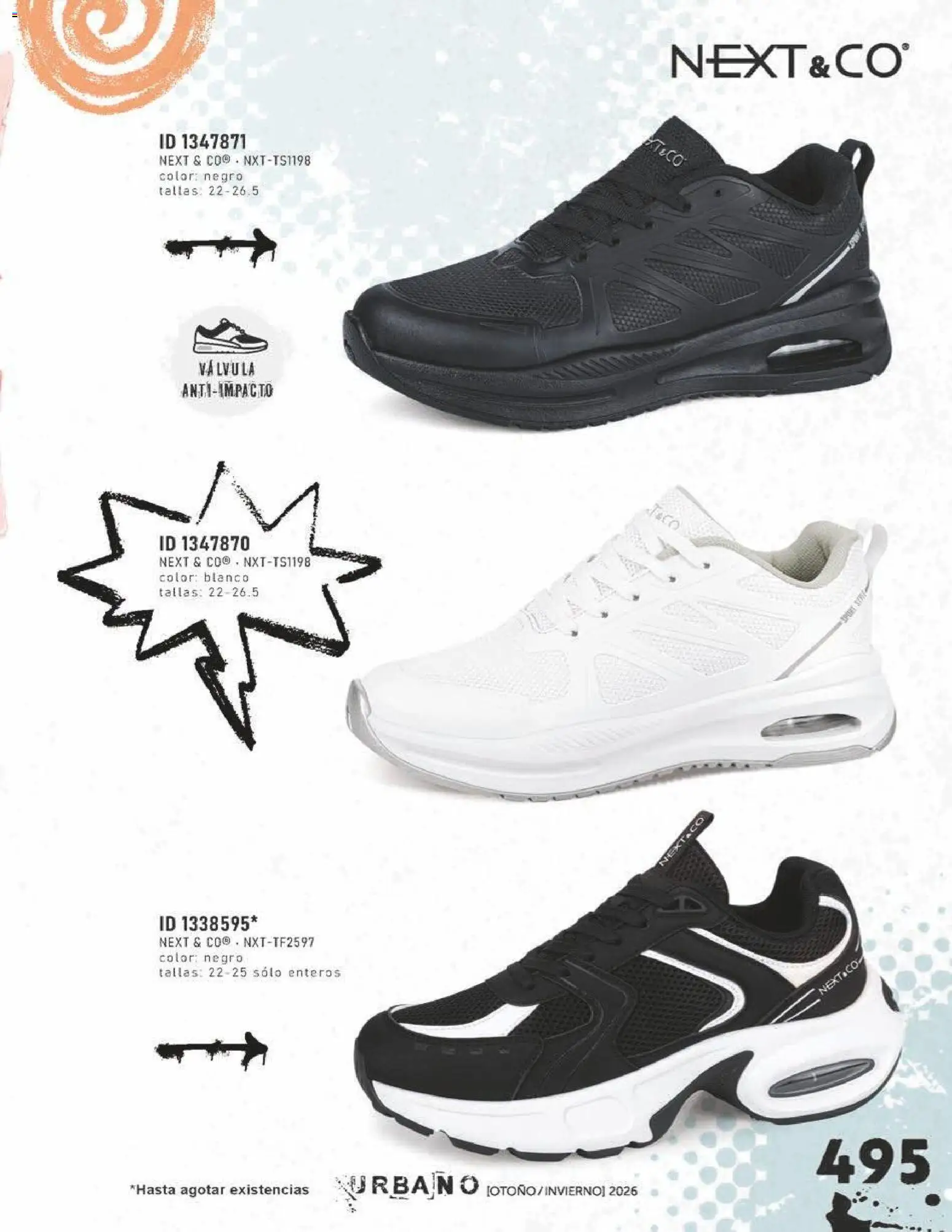 Nuevas ofertas de Price Shoes válidas en toda la República Mexicana desde el 31/07/2026. ¡Encuentra las mejores ofertas en Price Shoes catálogo Urbano! | Página: 495 | Productos: Válvula