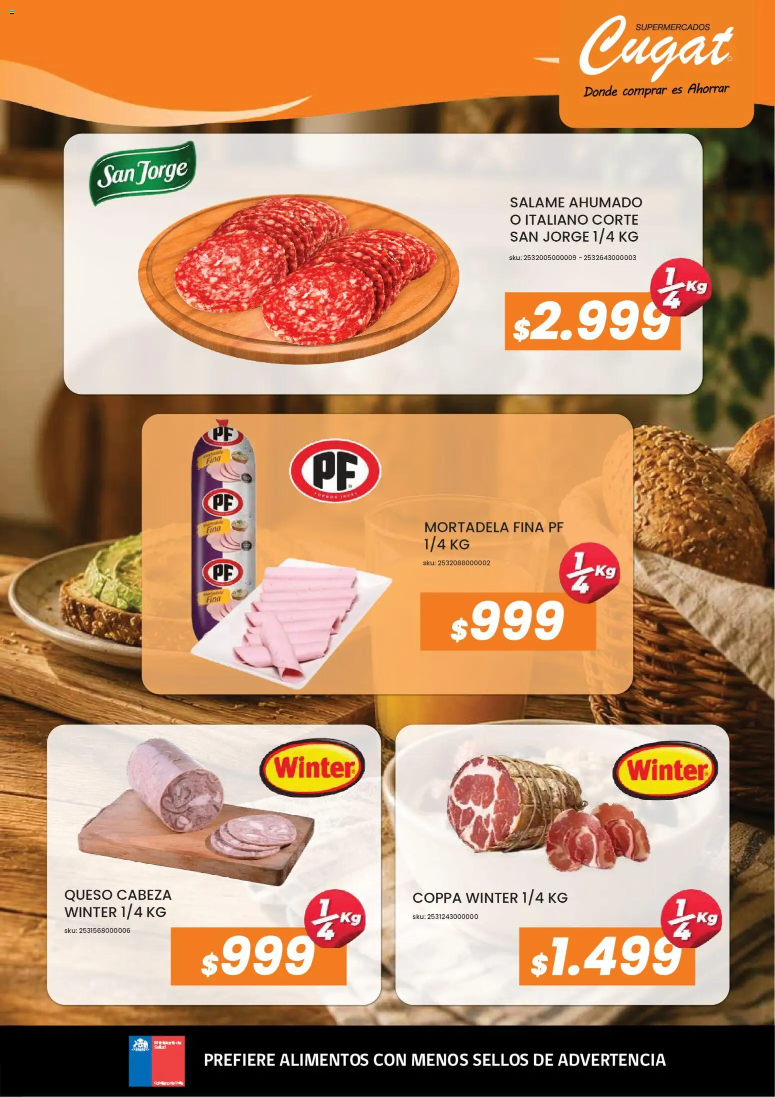 Cugat Ofertas  │ válido desde el 15.05.2026 | Página: 19 | Productos: Queso, Salame, Mortadela