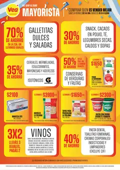 Vista previa Vea - Volante Vea mayorista Mendoza válido desde el 13/07/2026