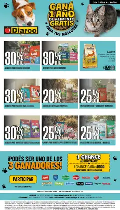Vista previa Diarco - Especial Mascotas válido desde el 27.04.2026