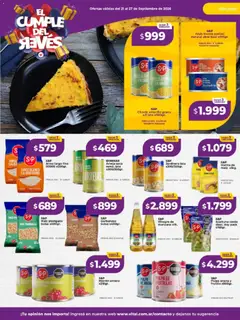 Vista previa Vital - Especial nuestras marcas válido desde el 21/09/2026 | Página: 2 | Productos: Maiz, Ananá, Manzana, Arroz