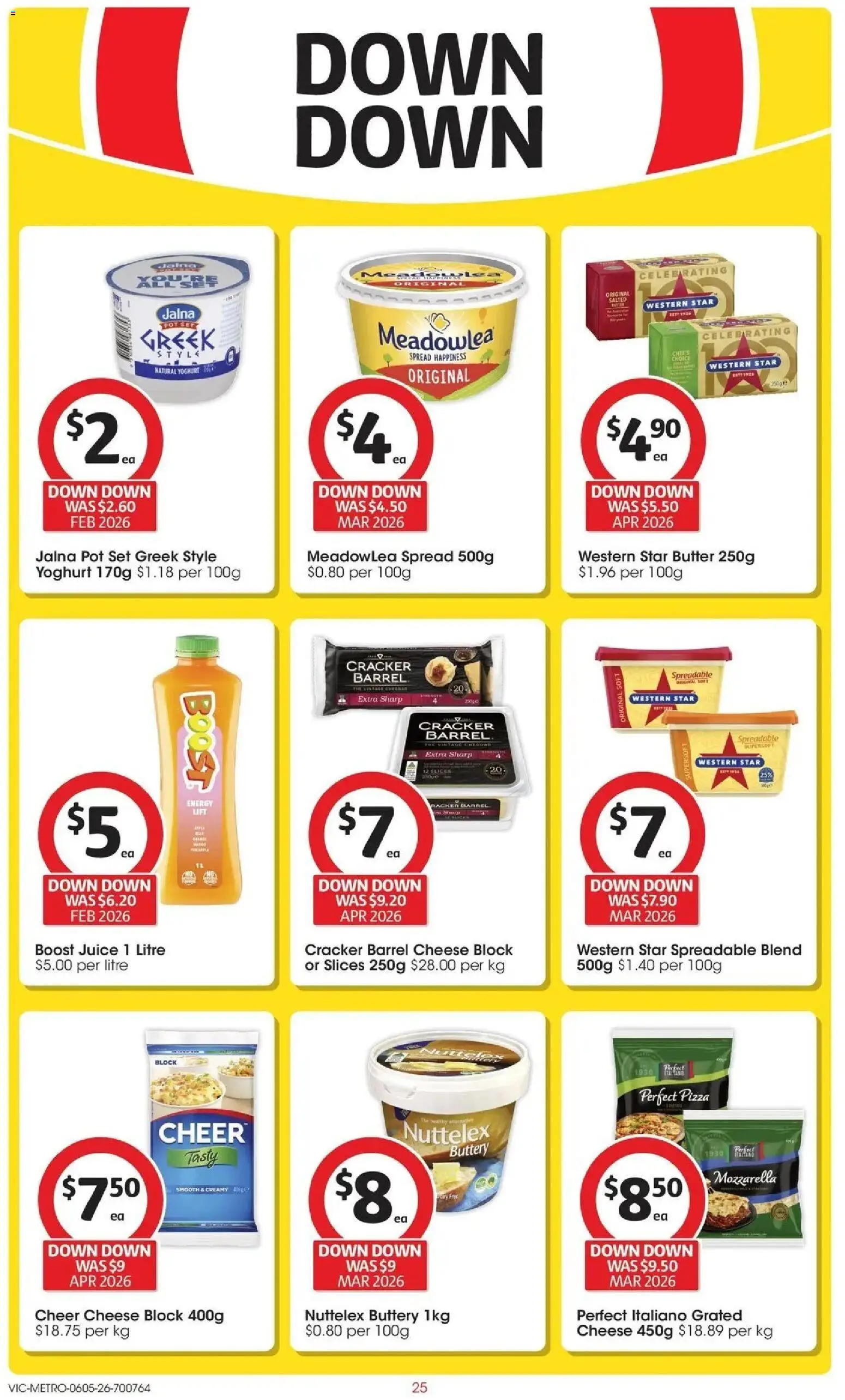 Coles catalogue - valid from 05.05.2026 | Page: 25 | Products: Pot, Cheese, Pizza, Juice