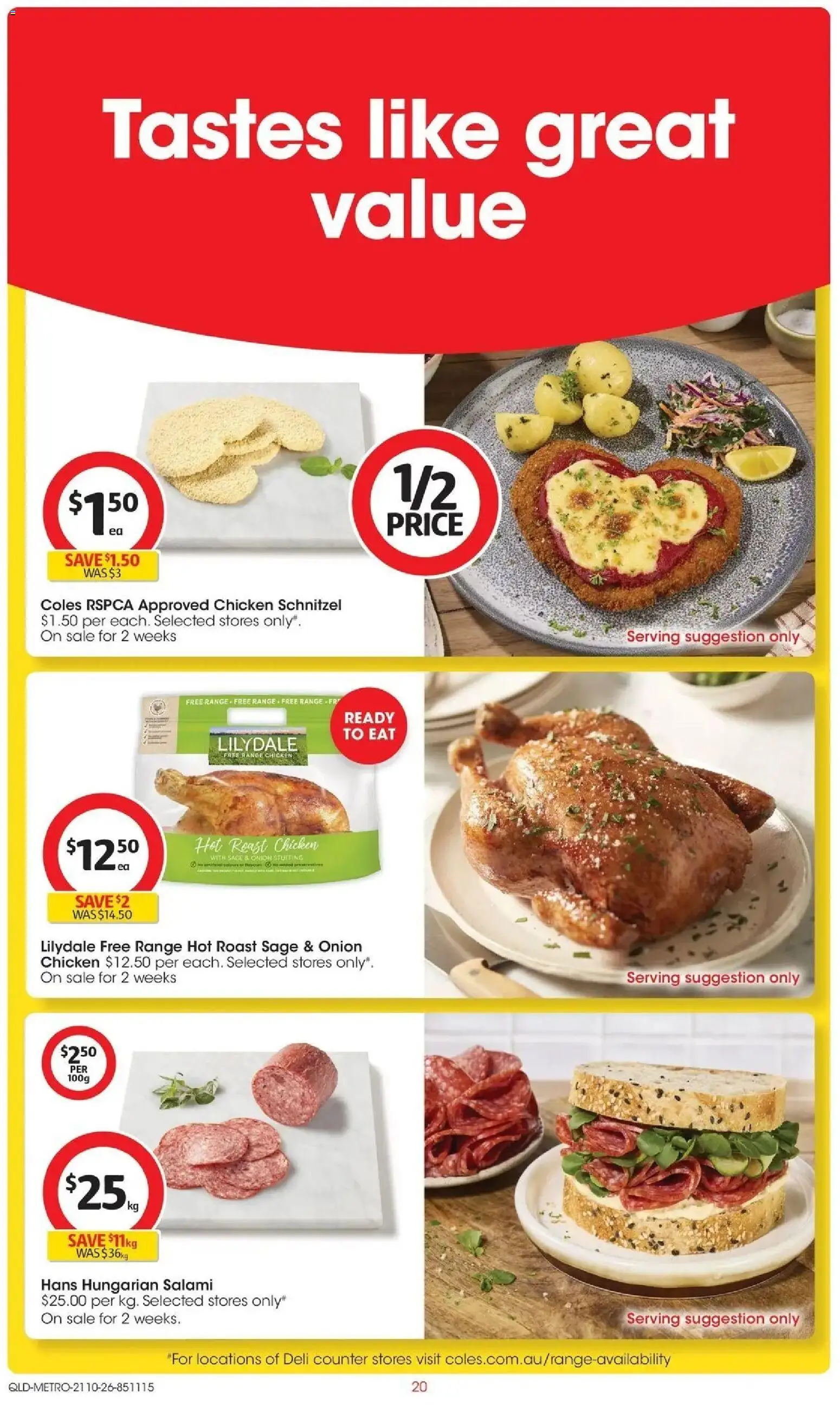 ﻿Coles catalogue valid from 21/10/2026 > Online Australia | Page: 20