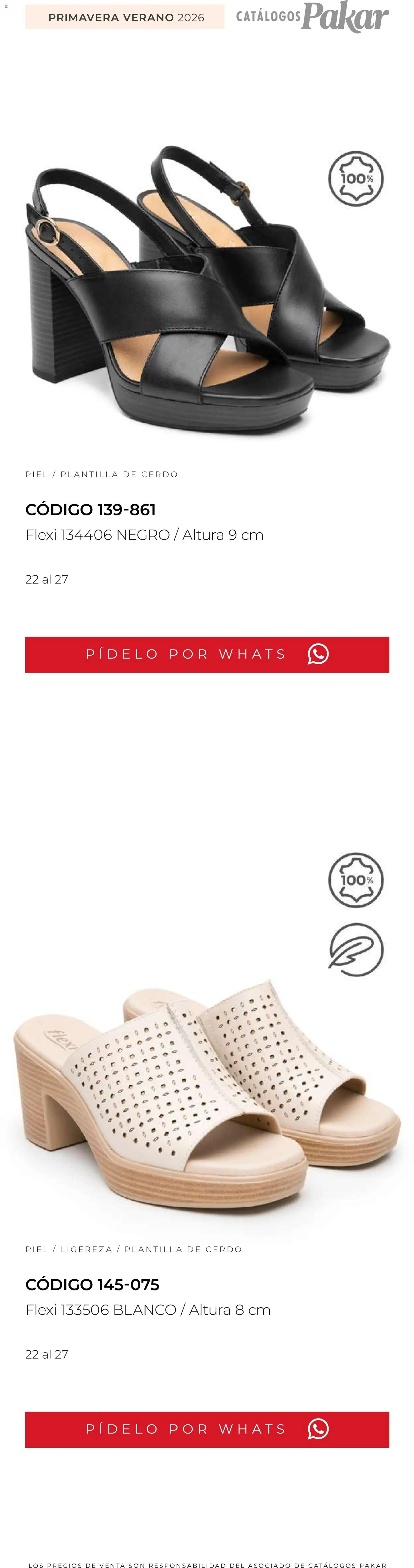 Nuevas ofertas de SC Pakar válidas en toda la República Mexicana desde el 04/03/2026. ¡Encuentra las mejores ofertas en SC Pakar catálogo Flexi PV26! | Página: 43 | Productos: Cerdo