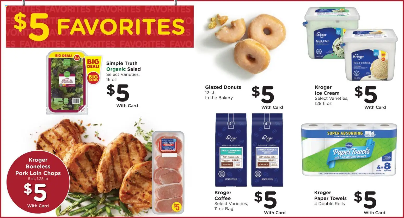 Fry's Food Weekly Ad - valid from 06/24/2026 | Page: 15 | Products: Bakery, Coffee, Pork, Salad