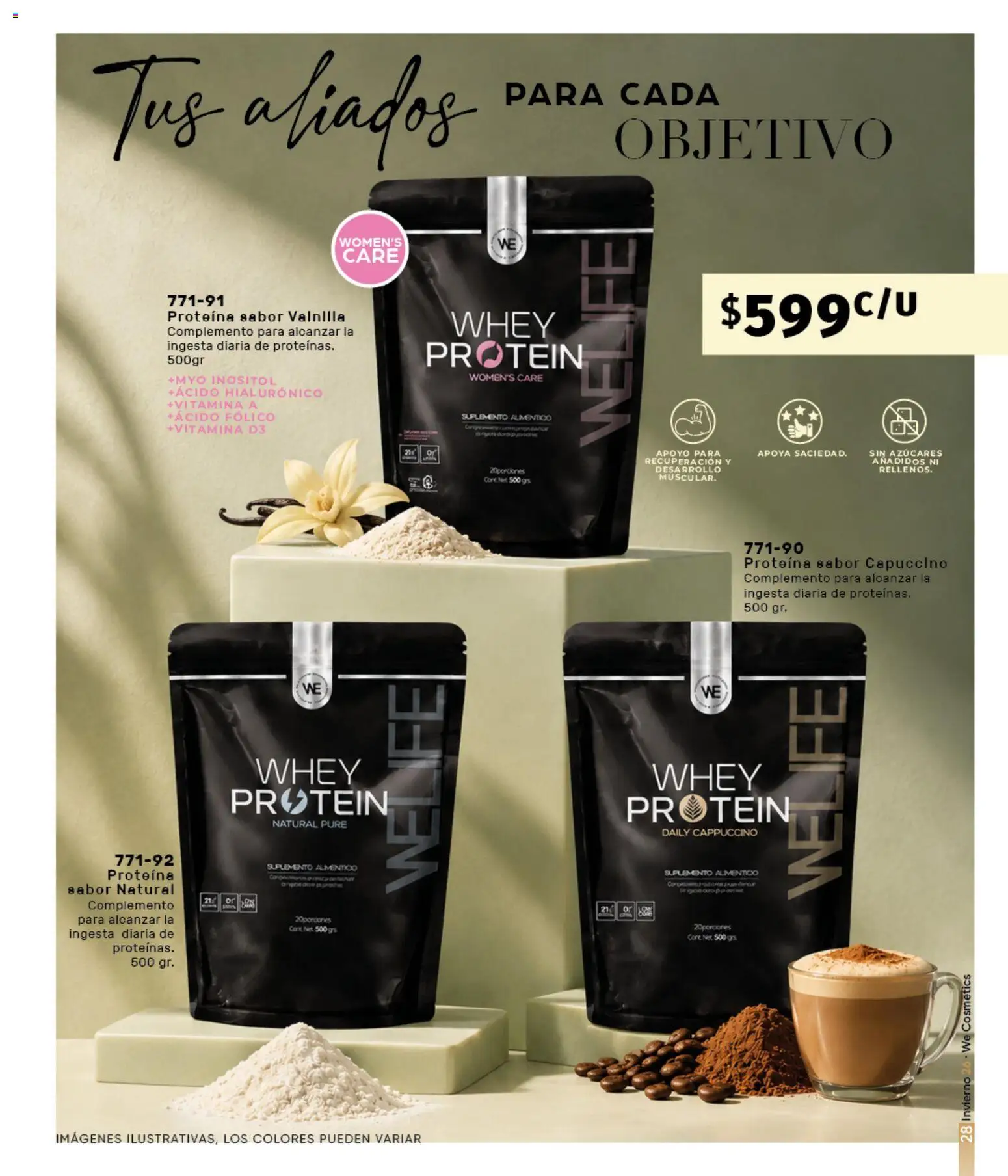 Nuevas ofertas de Cklass válidas en toda la República Mexicana desde el 11/09/2026. ¡Encuentra las mejores ofertas en Cklass catálogo Home Invierno! | Página: 82 | Productos: Vainilla, Proteína, Puré