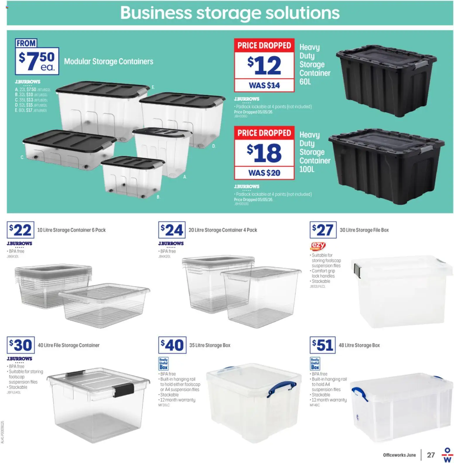 Officeworks catalogue - valid from 28.05.2026 | Page: 27