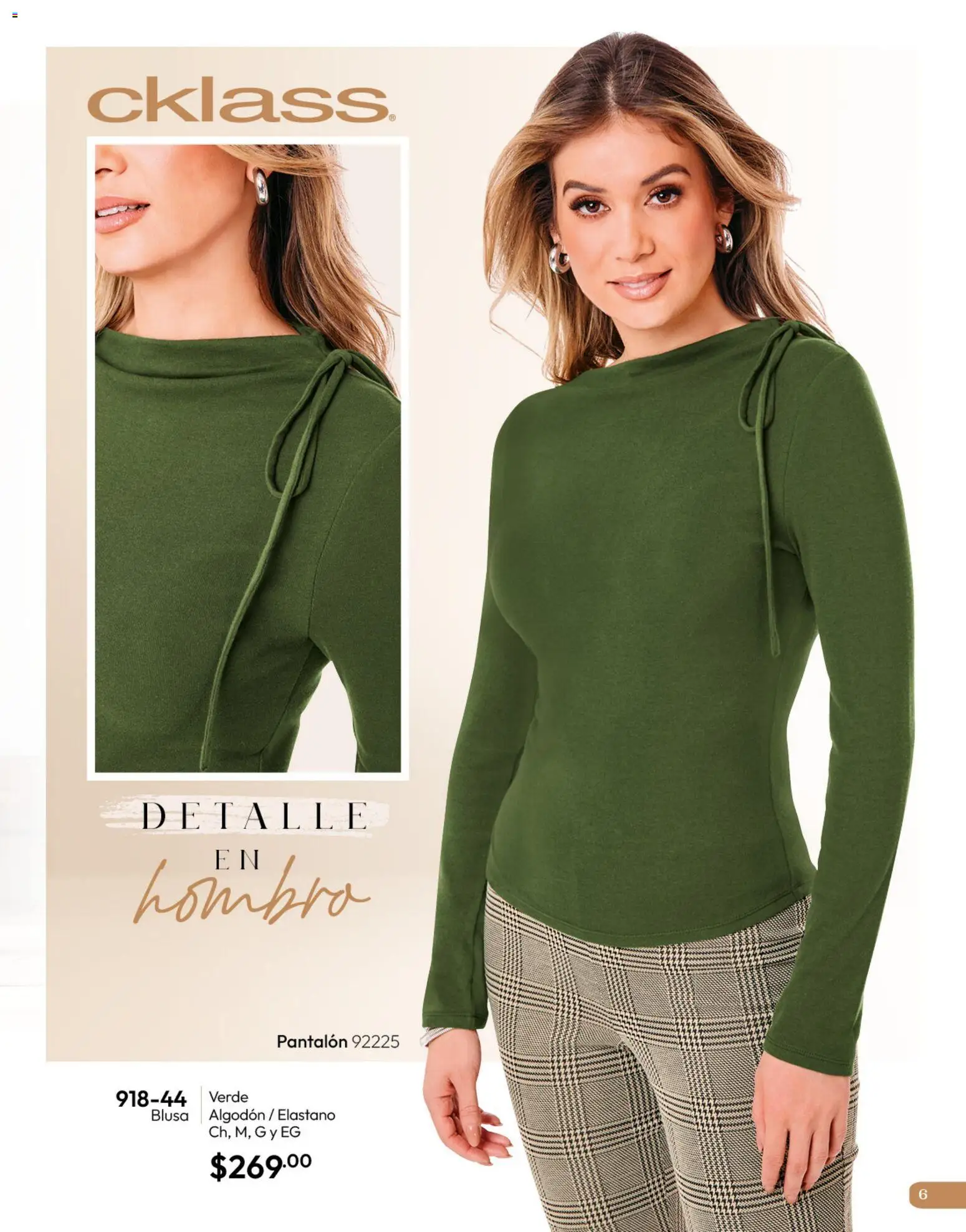 Nuevas ofertas de Cklass válidas en toda la República Mexicana desde el 11/09/2026. ¡Encuentra las mejores ofertas en Cklass catálogo Invierno! | Página: 7 | Productos: Blusa, Algodón