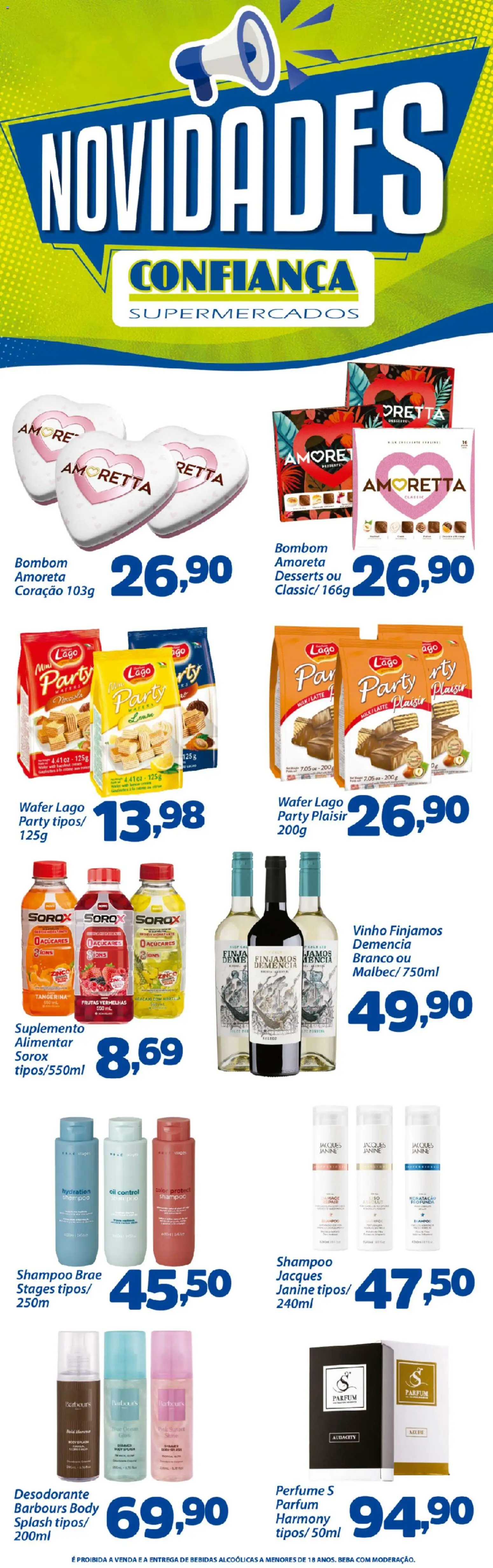 Confiança Folheto - válido de 26.05.2026 | Página: 5 | Produtos: Hortelã, Perfume, Desodorante, Body