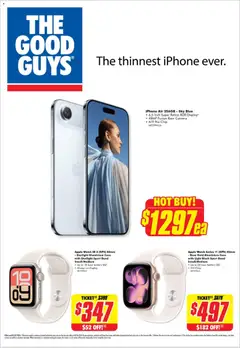 Preview of The Good Guys catalogue Apple - valid from 09.06.2026
