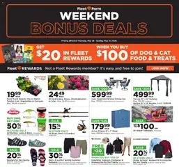 Preview of Mills Fleet Farm weekly ads valid from 28.05.2026