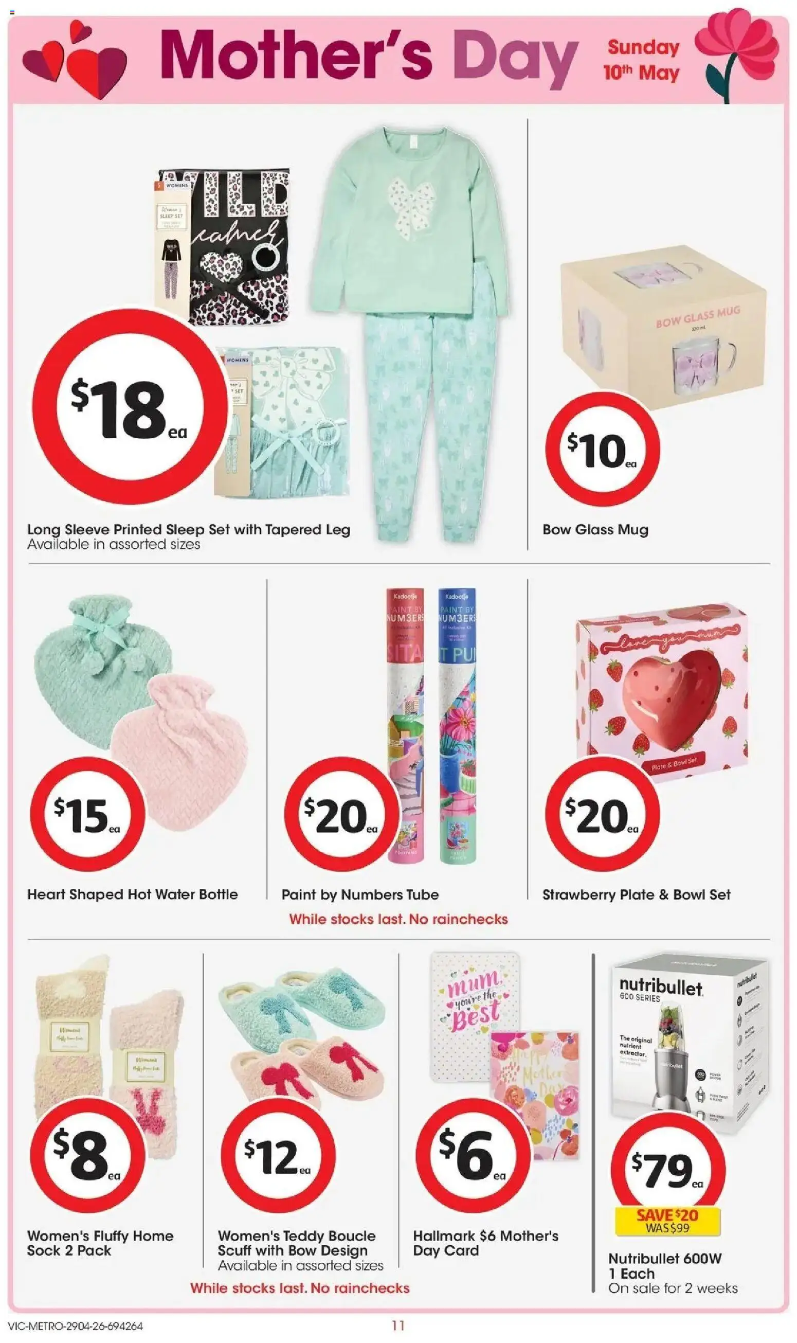 Coles catalogue - valid from 28.04.2026 | Page: 11 | Products: Long sleeve, Water