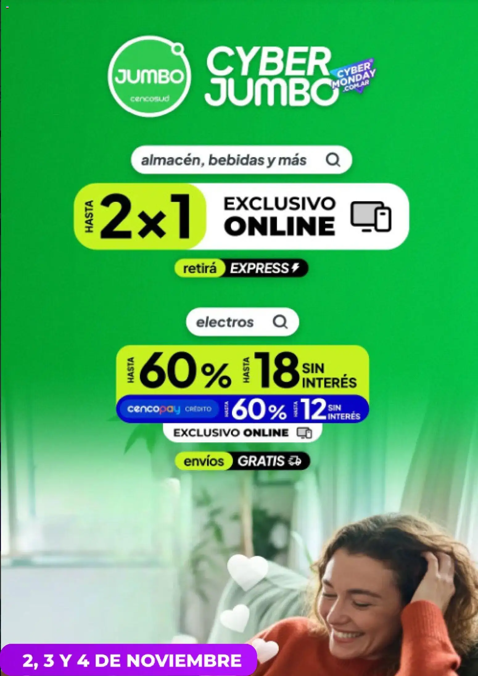 Folleto Jumbo - Página 1 - Ofertas válidas hasta el 4 de noviembre de 2026