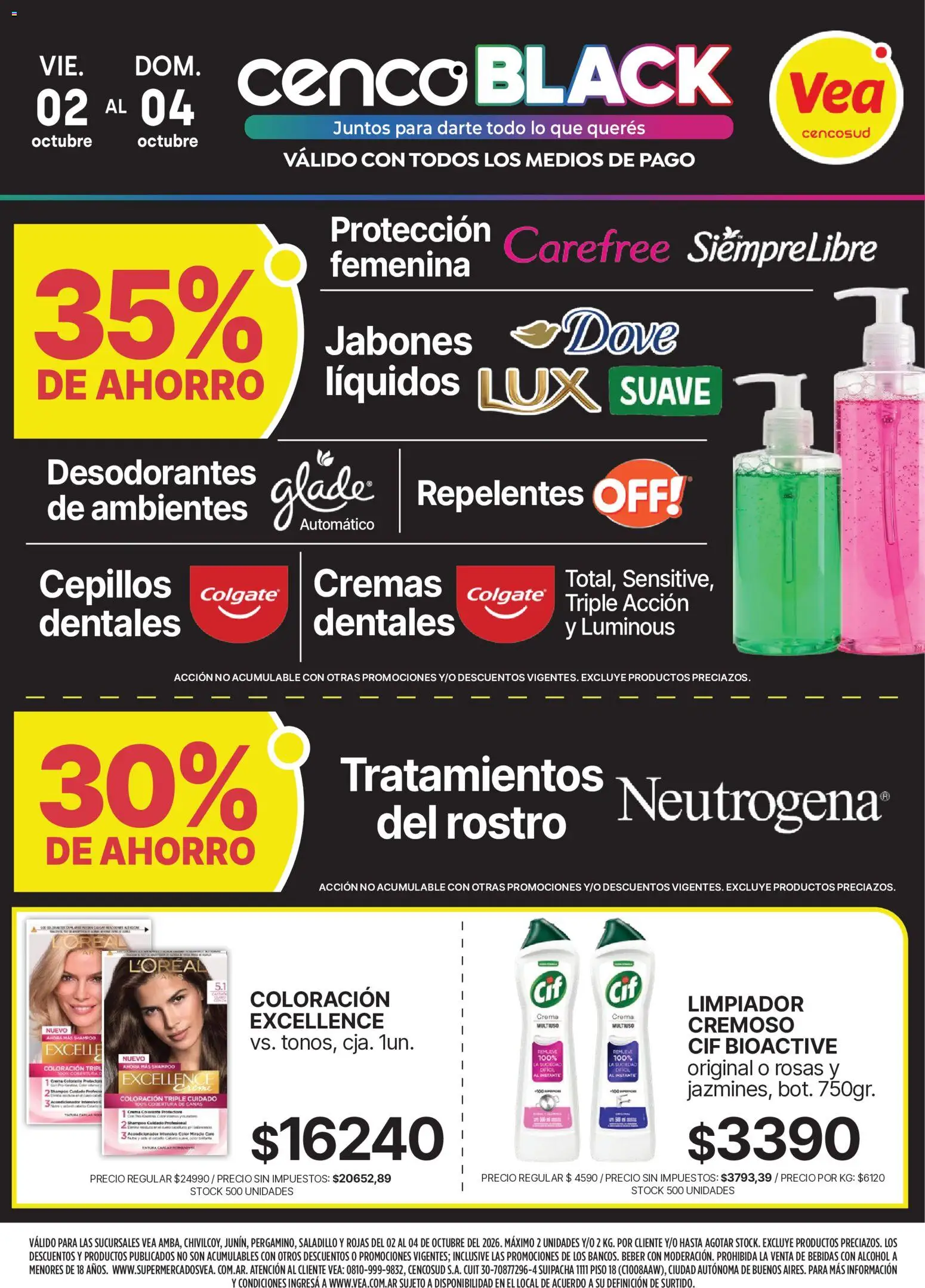 Vea - CENCO BLACK │ válido desde el 02/10/2026 | Página: 6