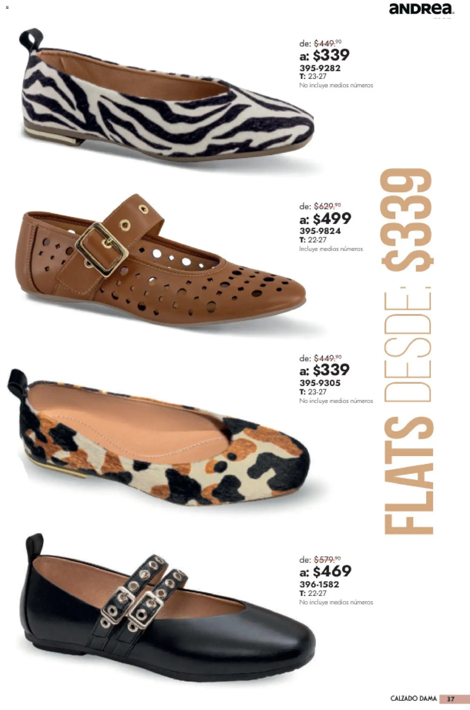 Nuevas ofertas de Andrea válidas en toda la República Mexicana desde el 26/07/2026. ¡Encuentra las mejores ofertas en Andrea catálogo Outlet! | Página: 37