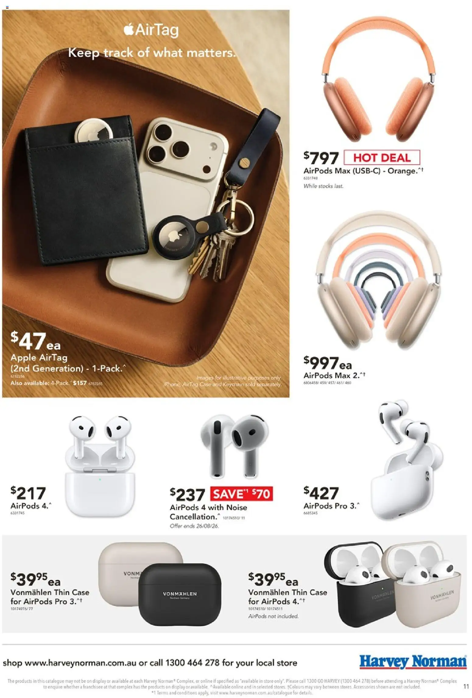 Harvey Norman catalogue - valid from 18/08/2026 | Page: 11 | Products: Accessories, Case