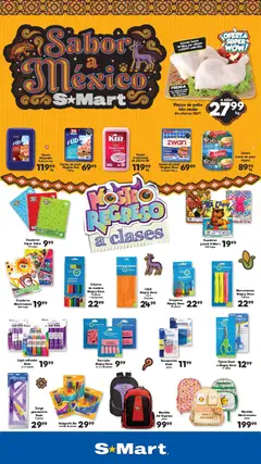 Vista previa de S-Mart folleto Ofertas de feria Monterrey, nuevo folleto de la tienda, válido en México a partir del 01/09/2026