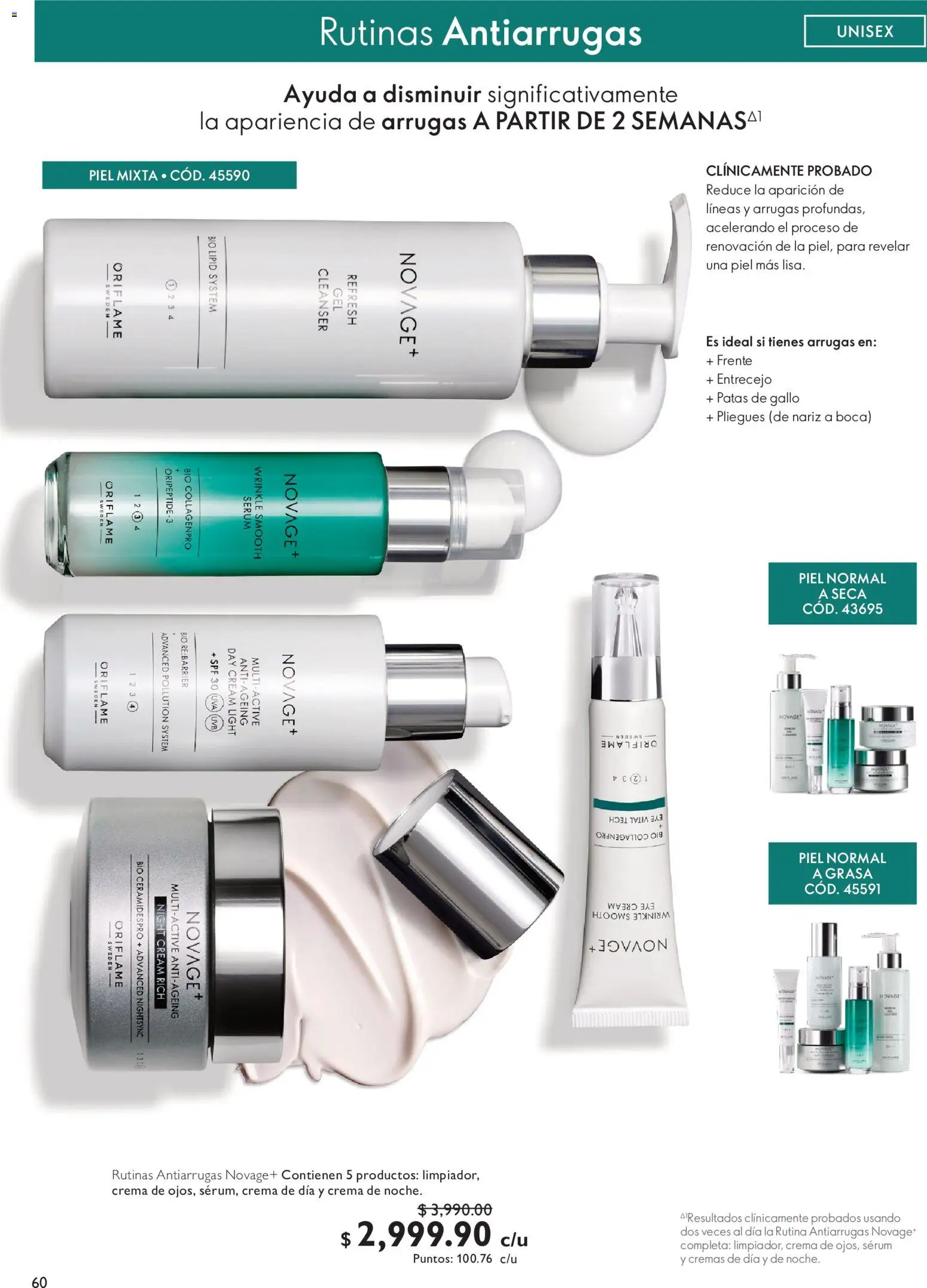 Nuevas ofertas de Oriflame válidas en toda la República Mexicana desde el 30.05.2026. ¡Encuentra las mejores ofertas en Oriflame campaña 8 2026! | Página: 60