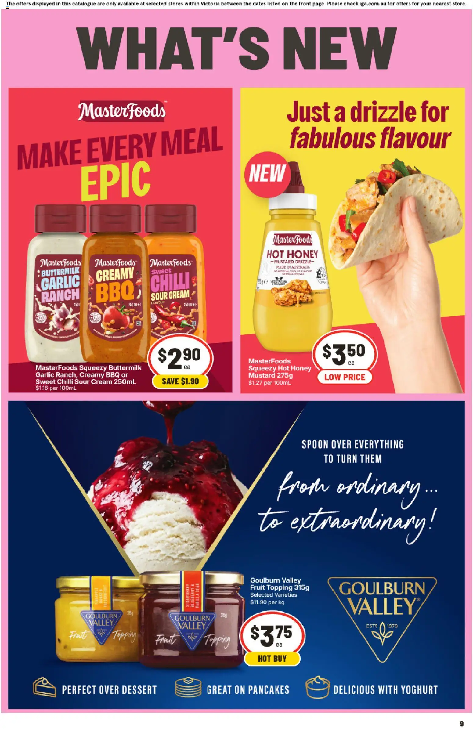 IGA catalogue - valid from 07/10/2026 | Page: 8