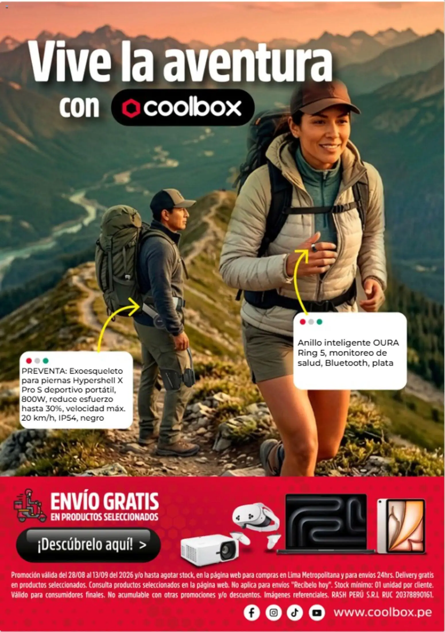 Catálogo Coolbox válido desde 28/08/2026 | Página: 1 | Productos: Lima