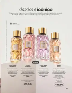 Avon folheto - Campanha 11 - Pré-Visualização do folheto da loja Avon, válido de 29/06/2026 | Página: 107 | Produtos: Pera, Fragrância, Pimenta
