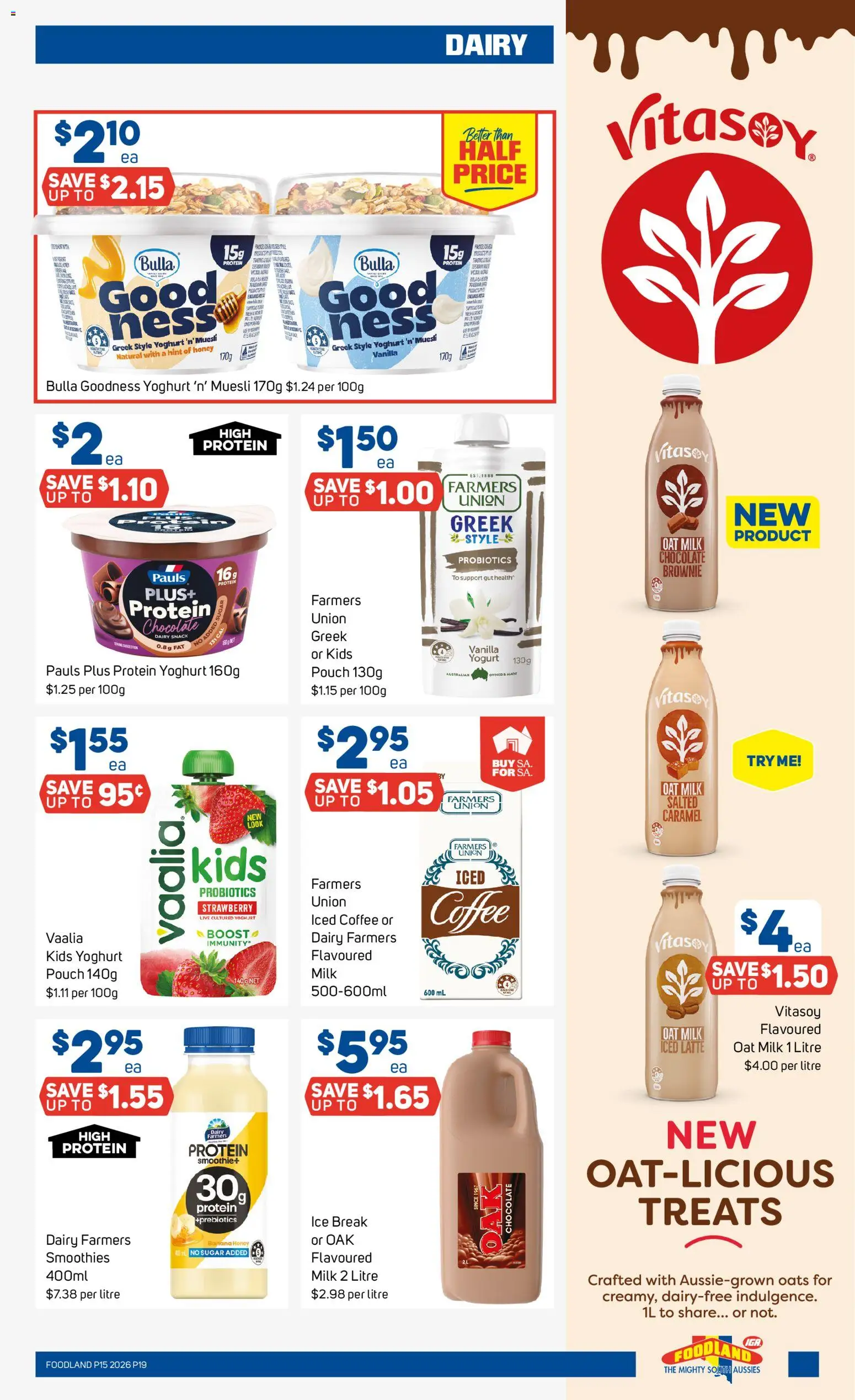 Foodland catalogue - valid from 08.04.2026 | Page: 19 | Products: Milk, Coffee, Chocolate, Sugar
