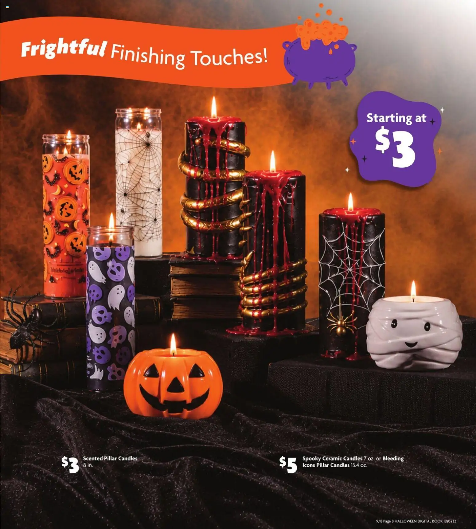 Family Dollar Halloween Book - valid from 09/08/2026 | Page: 6 | Products: Candles