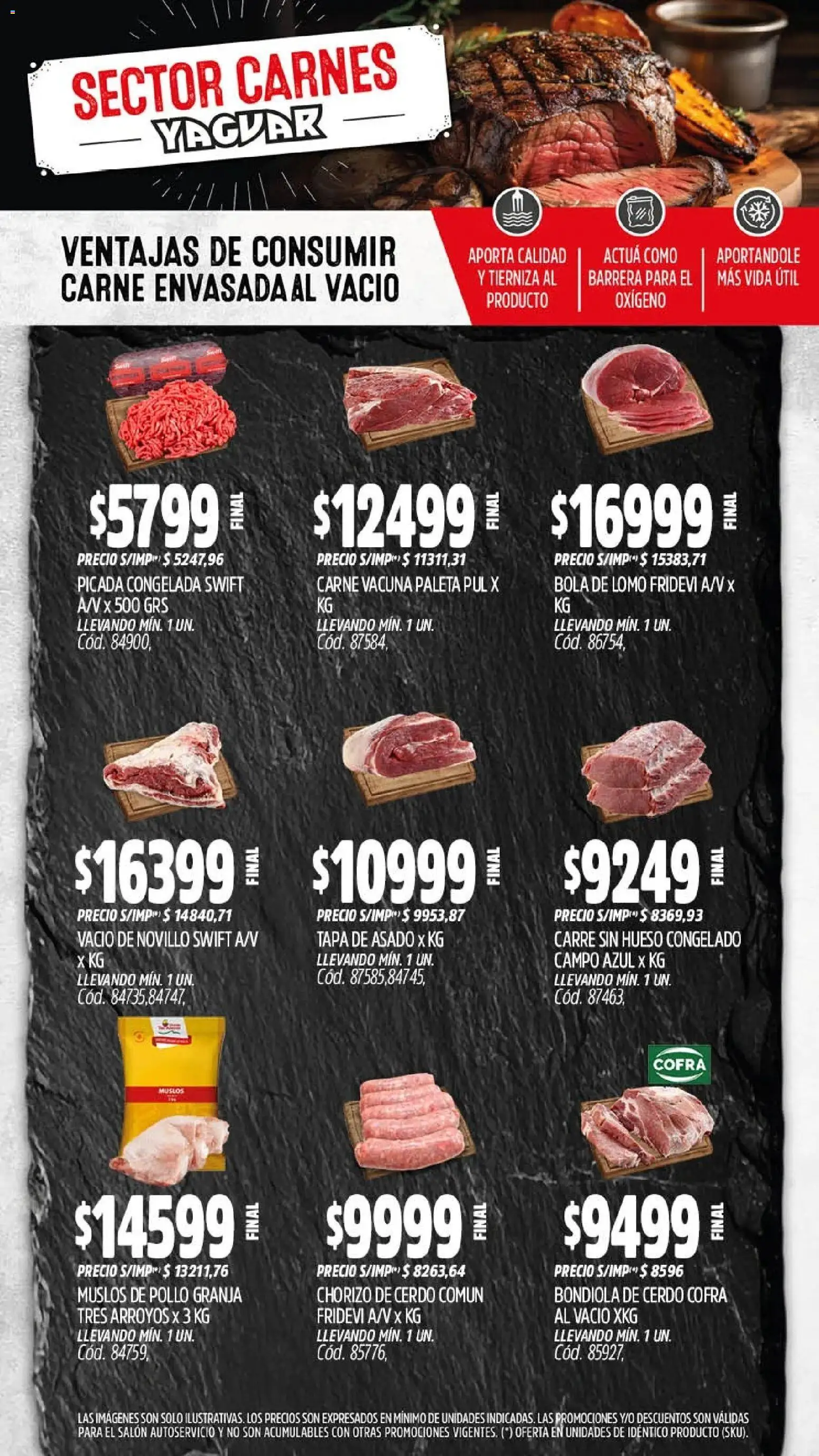 Yaguar - Oferta Semanal Trelew │ válido desde el 18.05.2026 | Página: 5 | Productos: Pollo, Paleta, Chorizo, Cerdo