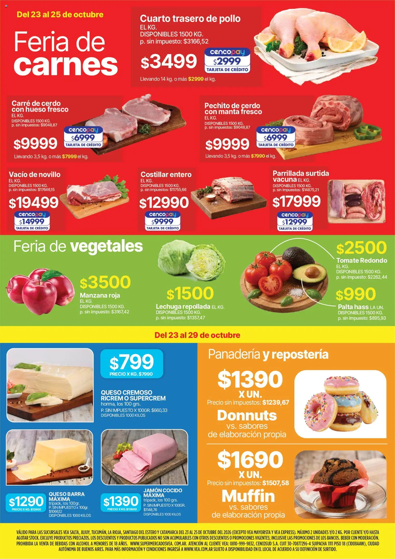 Vea - Fin de semana de ahorro | NOA │ válido desde el 23/10/2026 | Página: 3