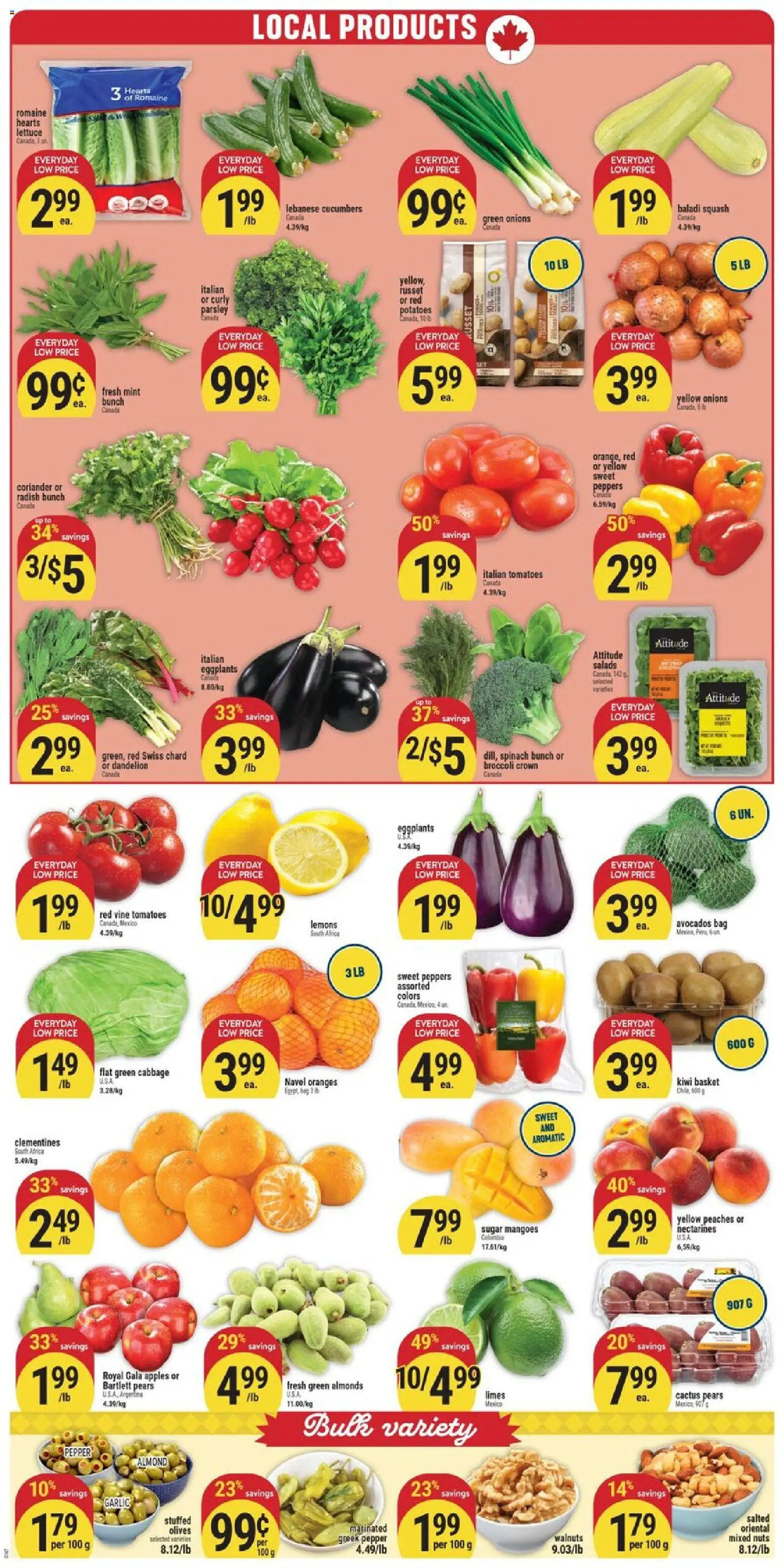 Adonis flyer valid from Jul 16, 2026 | Page: 2 | Products: Kiwi, Peaches, Oranges, Tomatoes