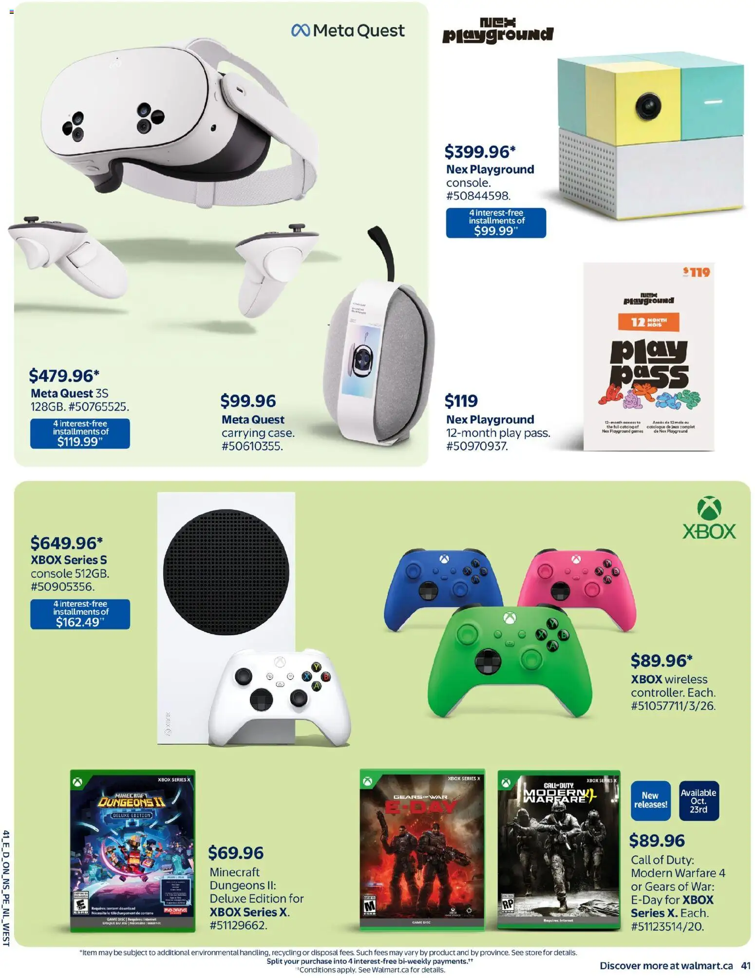 Walmart flyer valid from Oct 15, 2026 | Page: 54