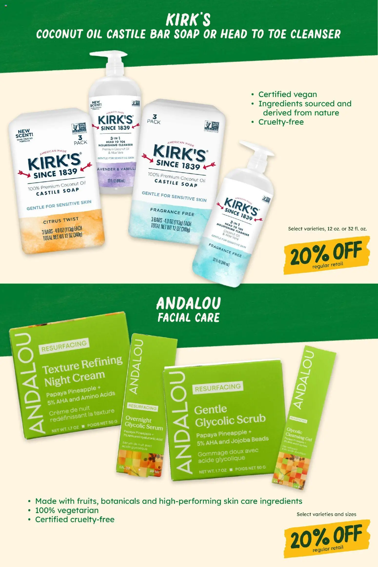Sprouts Monthly Ad - valid from 08/26/2026 | Page: 31 | Products: Coconut Oil, Oil, Pineapple, Cream